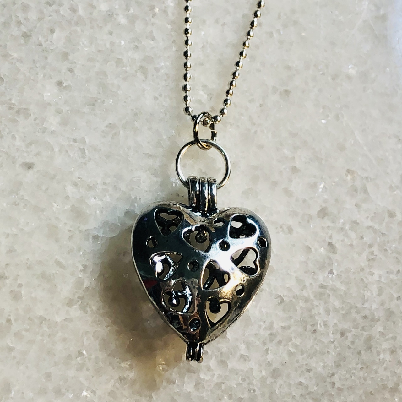 breast milk heart locket kit - hollydayco