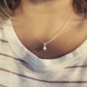 rose gold filled tiniest pearl rose gold filled tiniest pearl