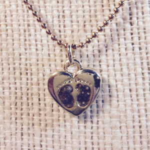 tiny feet memorial charm tiny feet memorial charm