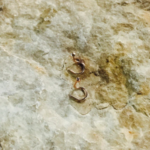 rose gold filled tiny nose stud rose gold filled tiny nose stud