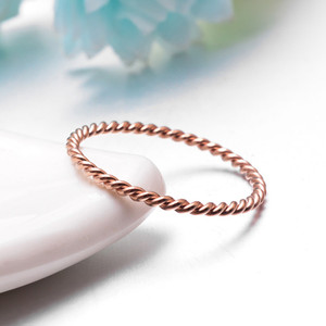 stainless twist stacking band stainless twist stacking band