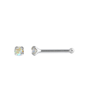 crystal tiny nose bone stud crystal tiny nose bone stud