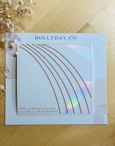 Rainbow Maker Sun Catcher Memorial Sticker