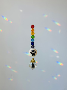 crystal urn mini sun catcher