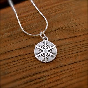 snowflake charm