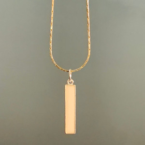 skinny rectangle charm skinny rectangle charm
