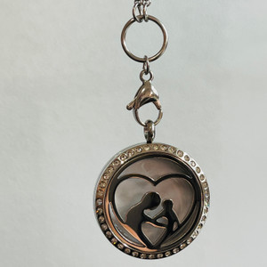 mother and child locket
