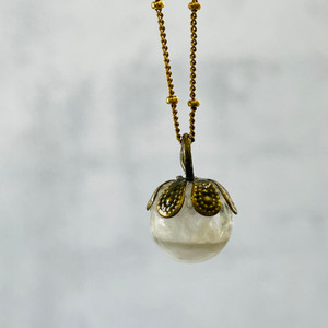 brass flower milk pearl brass flower milk pearl