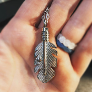 feather urn feather urn