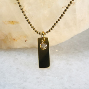 tiny bar memorial charm