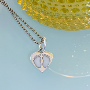 tiny feet charm tiny feet charm