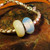 glass european milk bead glass european milk bead