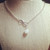 infinity pearl necklace