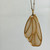 satin butterfly wing pendant