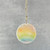 rainbow milk pendant