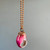 flower teardrop pendant flower teardrop pendant