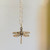 dragonfly milk necklace