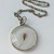 single flower milk pendant