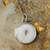 single flower milk pendant