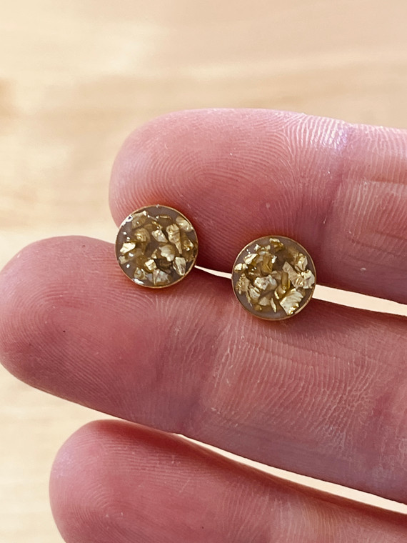 druzy studs