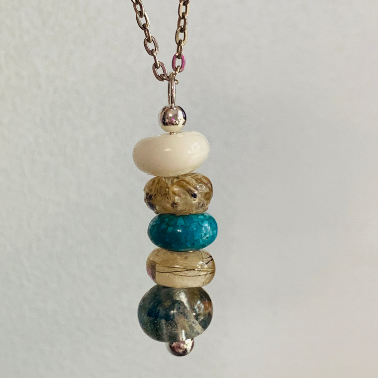 bead bar pendant