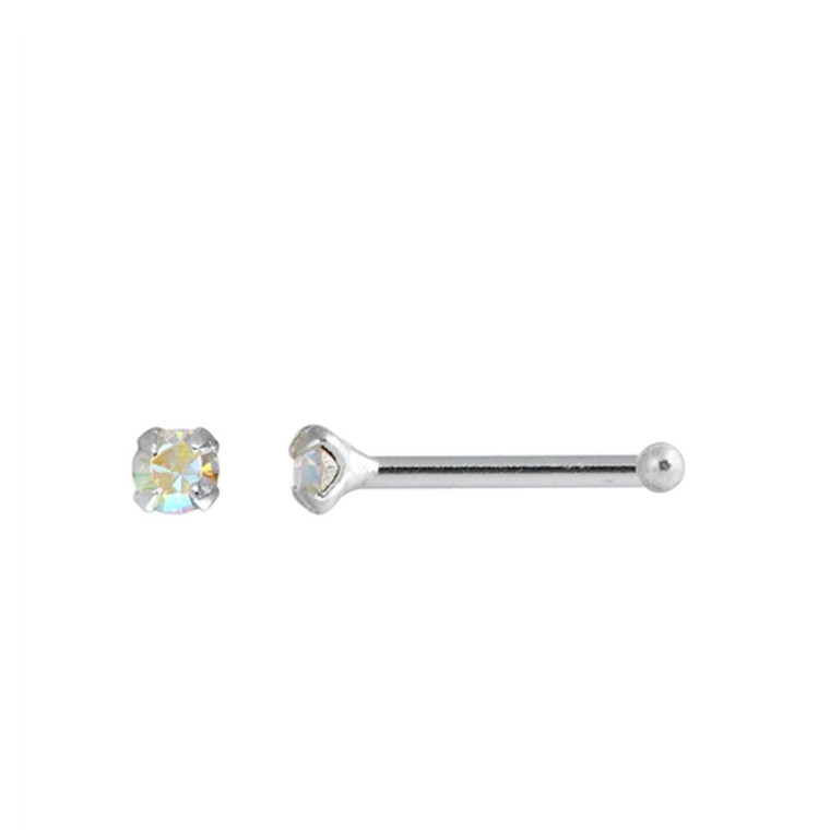 crystal tiny nose bone stud