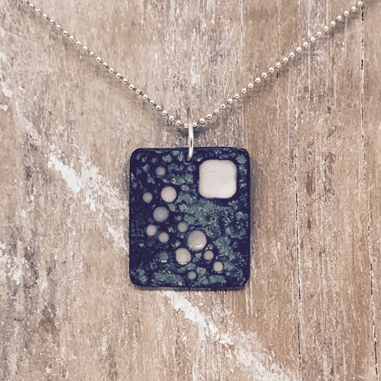 moonscape square pendant