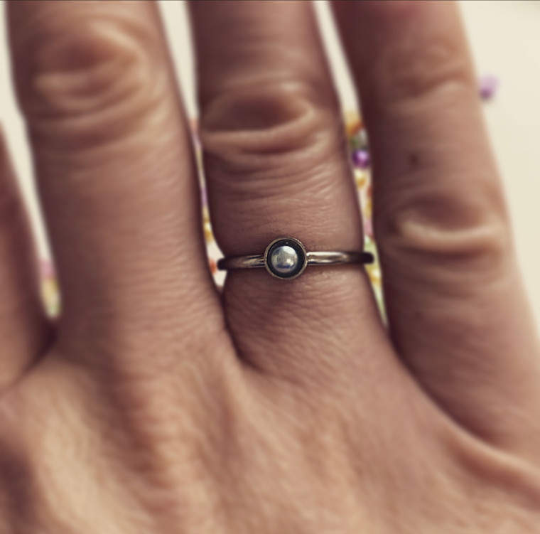 pearl stacking ring