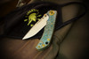 Plague Doctor Spartan Harsey Folder, Titanium Knife