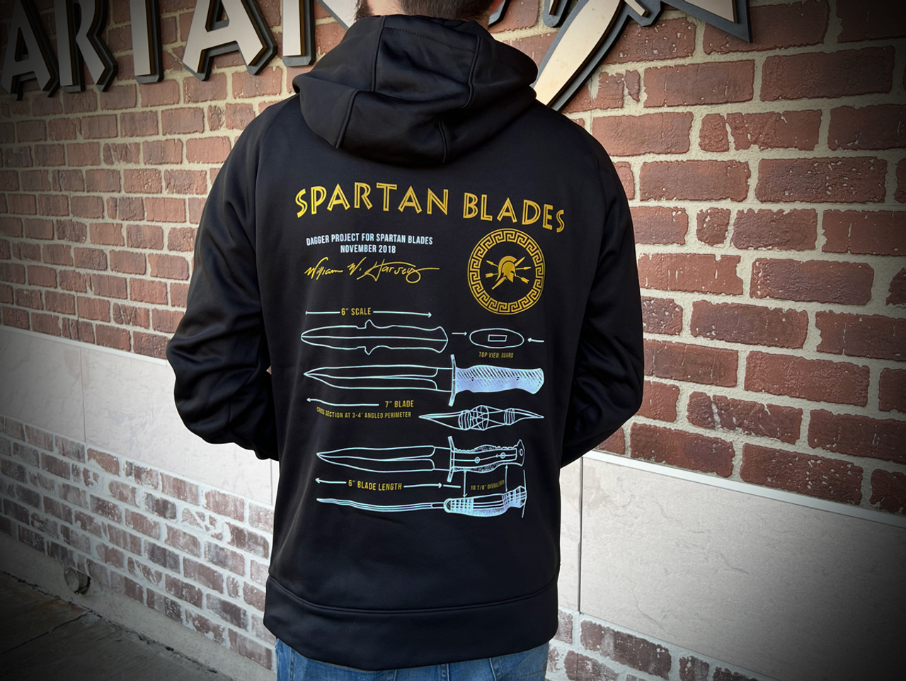 SPARTAN BLADES / NINE LINE APPAREL - HARSEY DAGGER - RAGLAN