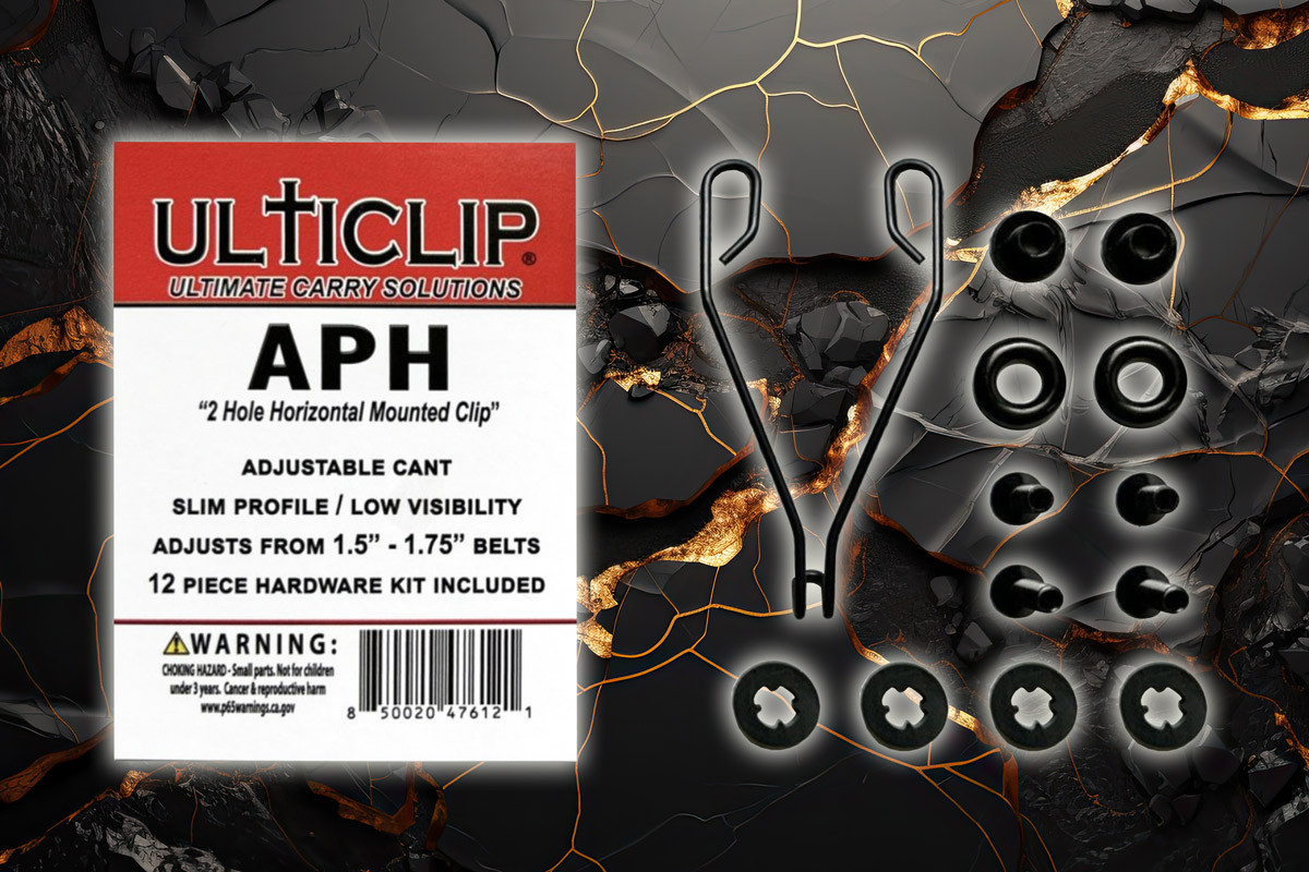 Ulticlip - APH - 2 Hole Horizontal Mounted Clip