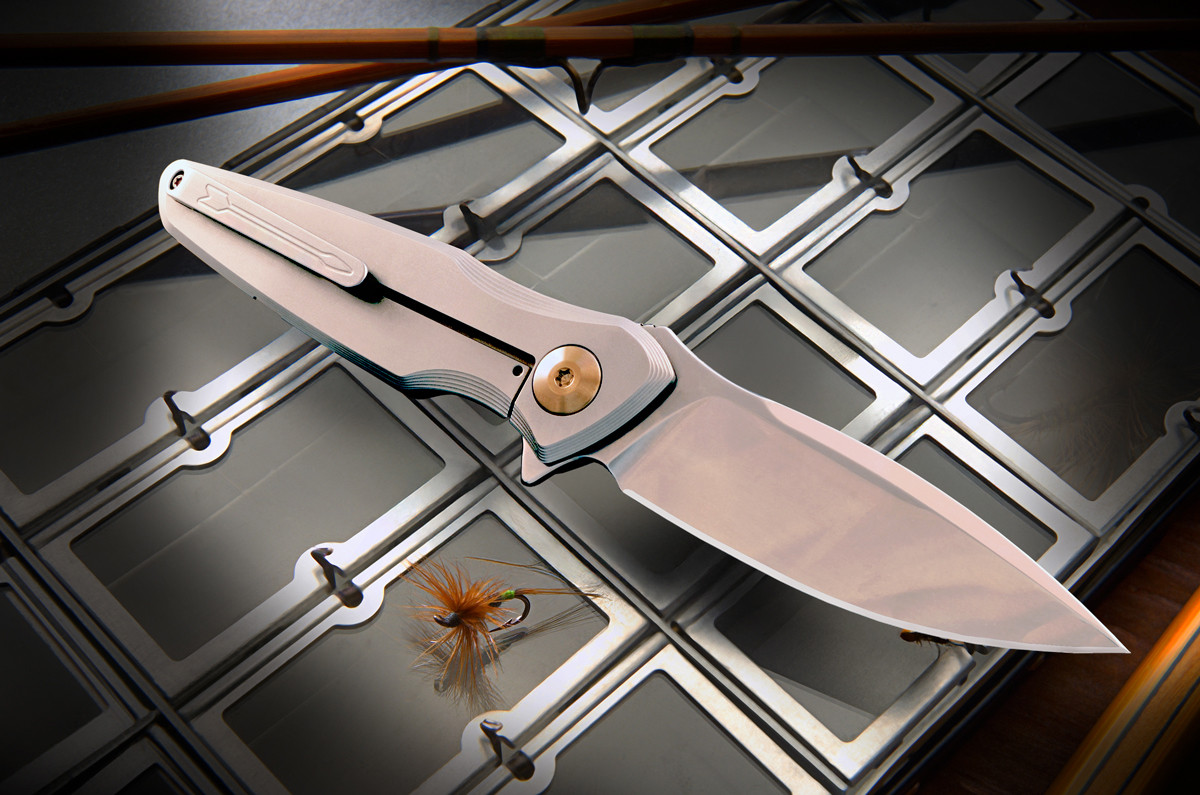 Pandia Flipper Bronze Anodized Harware - MagnaCut