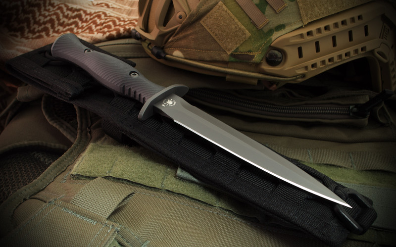Spartan-Harsey Dagger in CPM MagnaCut with black PVD coating