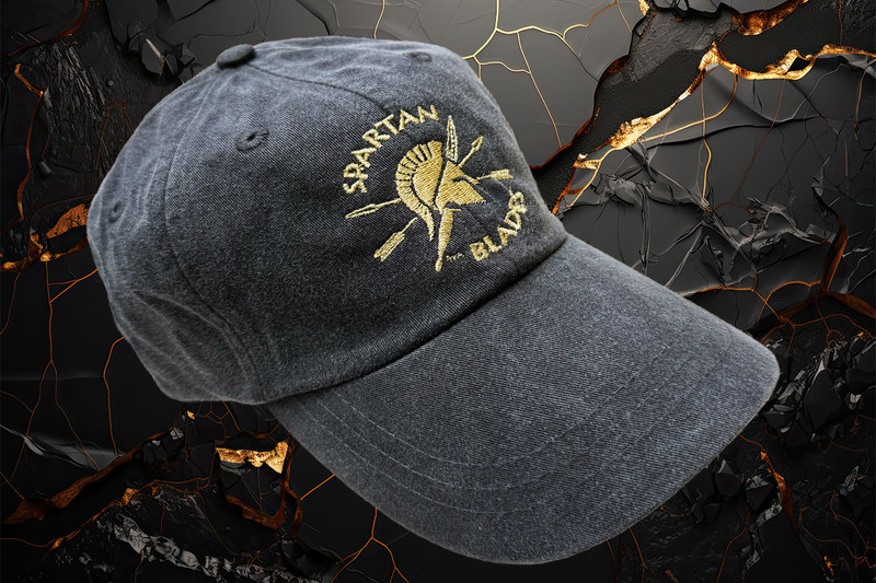 Spartan Blades Hat, Weathered Black
