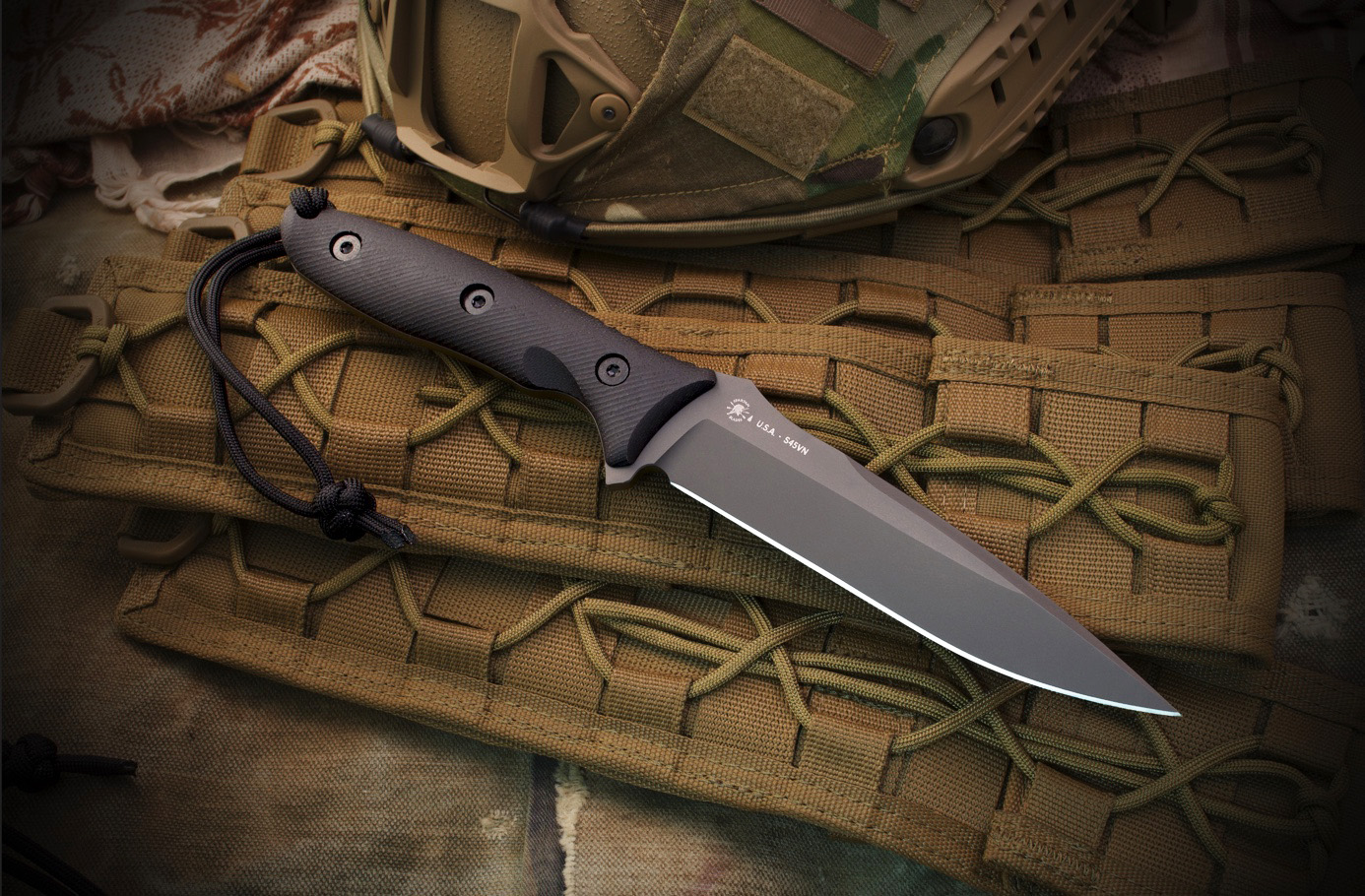 Moros Fighter, Combat Utility Knife - SPARTAN BLADES