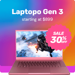 Laptopo Gen 3 starting at $899