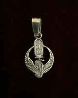 Cartouche with Protective Wings of Isis  Cartouche with Protective Wings of Isis