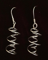 DNA Spiral Earrings