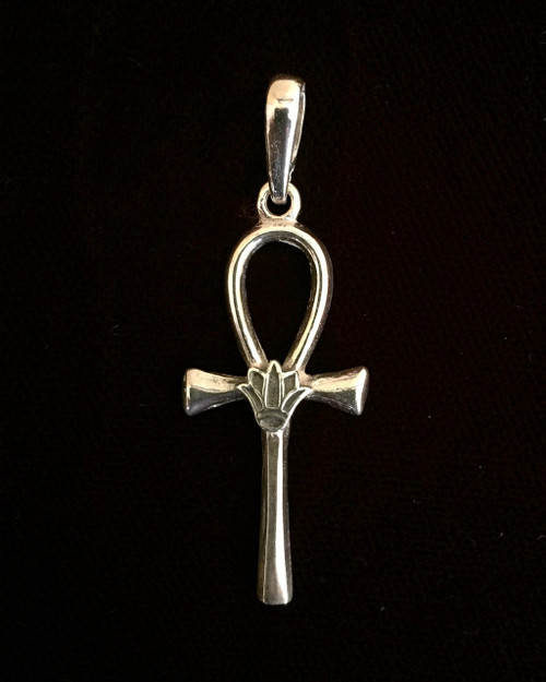 Ankh with Lotus