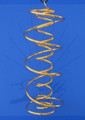 DNA Spiral - Gold Plated
