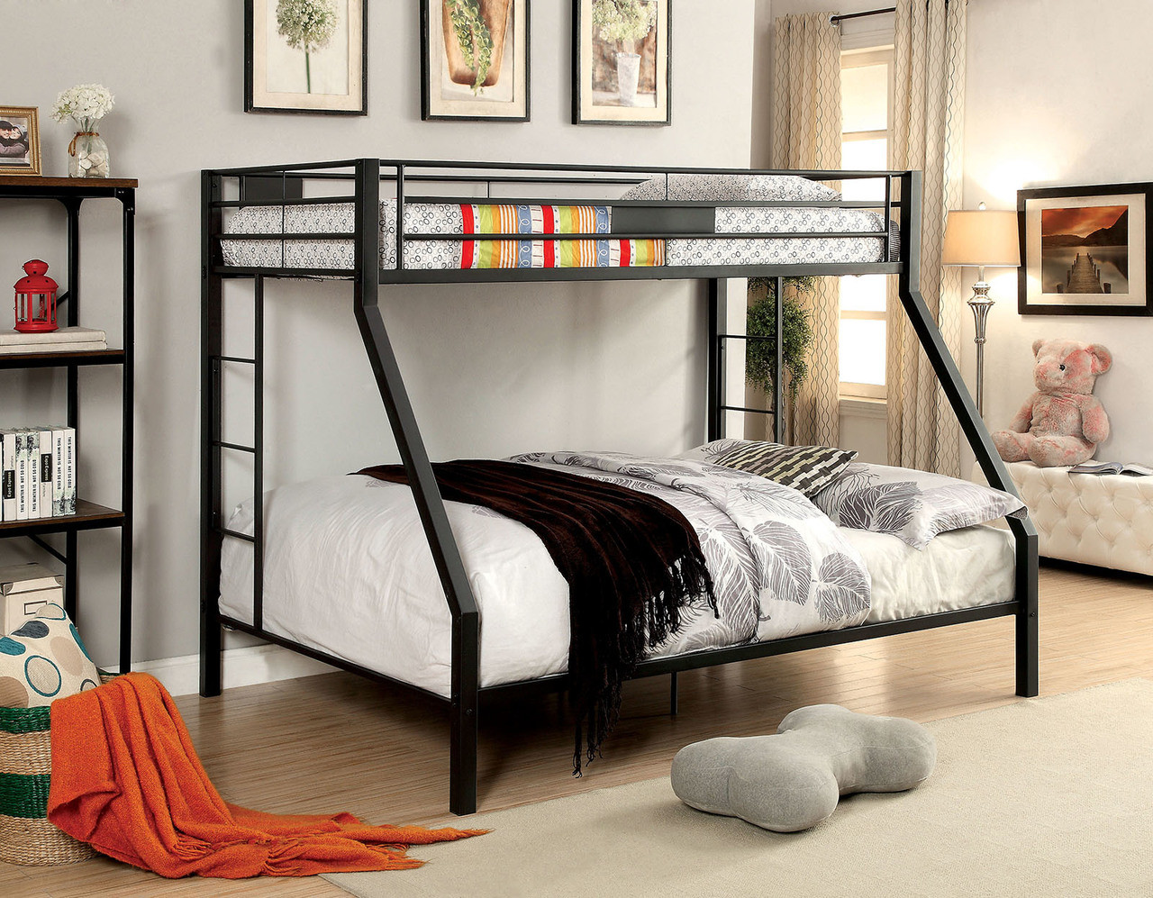 Extra long bunk bed