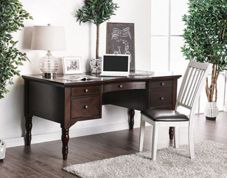 Jacqueline Classic Writing Desk with Drawers