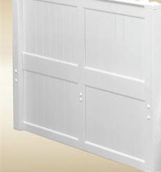 Queen over Queen Wood Bunk Bed with Storage / Trundle