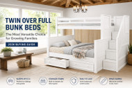 Twin Over Full Bunk Beds: The Most Versatile Choice for Growing Families (2026 Buying Guide)