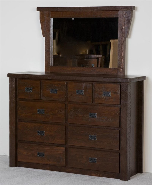 Barnwood 10-Drawer Chesser