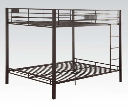 Black Queen over Queen Bunk Bed Black Queen over Queen Bunk Bed