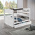 Dillon full over full wood bunk bed in white finish