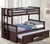 University Espresso Bunk Twin Over Full with Trundle