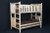 northwood twin over twin log bunk bed solid pine - Clear Finish