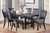 Jamestown 7 PC Dining Table with Storage Shelf